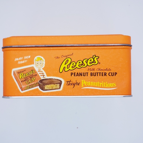 Reese's Peanut Butter Cup Hershey's Tin - Picture 2 of 8
